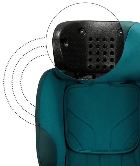 KINDERKRAFT SELECT - I-FIX autós gyerekülés (40-150 cm) Harbor kék