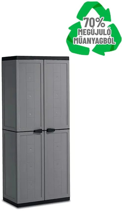 Keter Lakattal zárható Jolly High műanyag szekrény