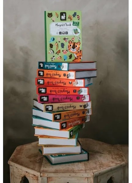 Janod - Interaktív mágneses készlet MAGNETIBOOK állatokkal