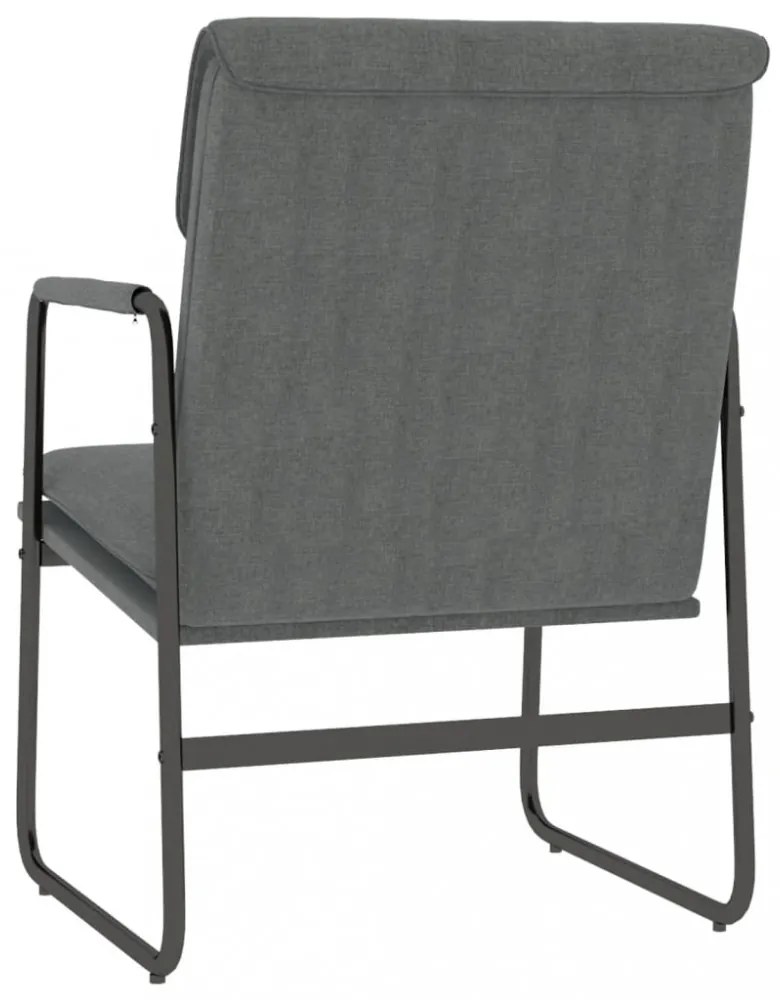 vidaXL sötétszürke szövet pihenőszék 55 x 64 x 80 cm