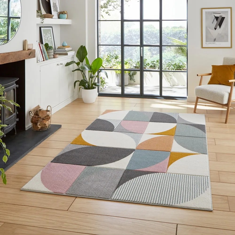 Szürke szőnyeg 80x150 cm Matrix – Think Rugs