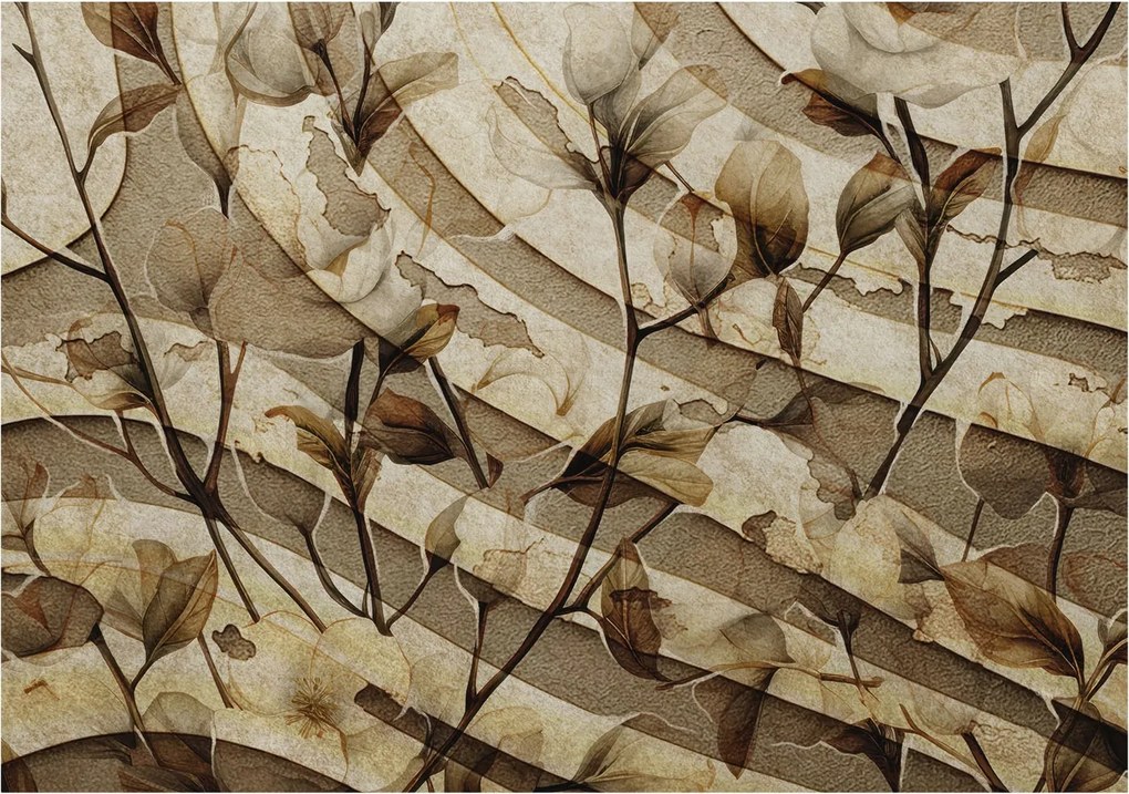 Fotótapéta Flizelin Dekoratív az irodába Klasszikus növényvilág 312x219 Ragasztó