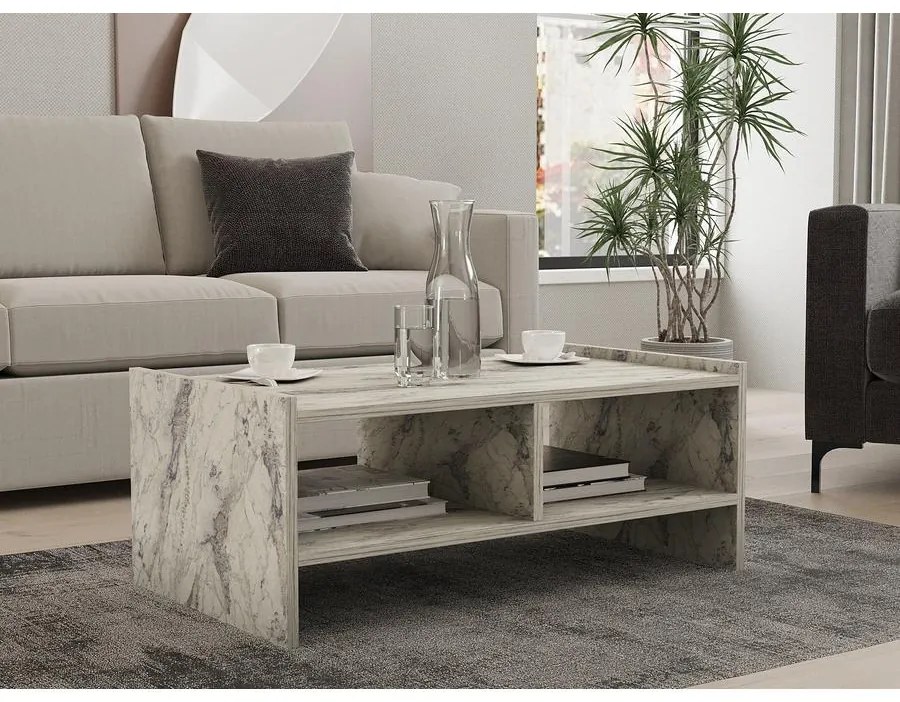 Dohányzóasztal Pera - Freesia Marble