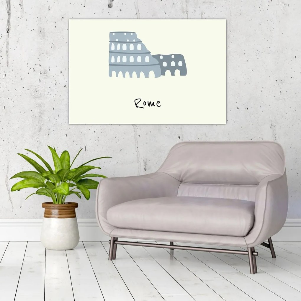 Kép - Európa városai N⁰2 (90x60 cm)