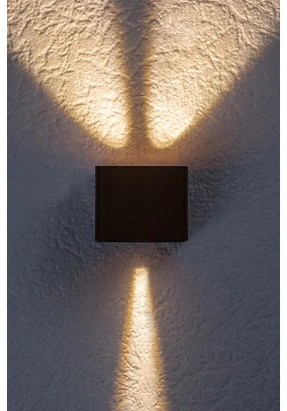 Rabalux 77169 - LED Kültéri fali lámpa HALLSTATT LED/10W/230V IP54 barna