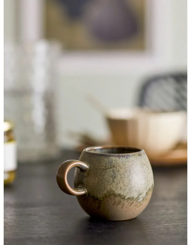 Barna kerámia bögre 280 ml Paula – Bloomingville