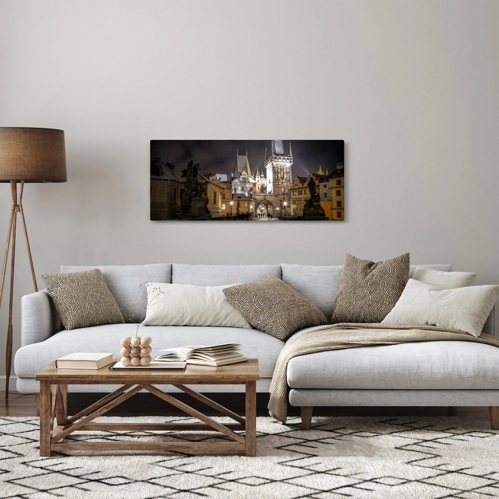 A poros kapuk világításának képe (120x50 cm)