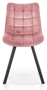 Étkezőszék COMORO 1 db rózsaszín