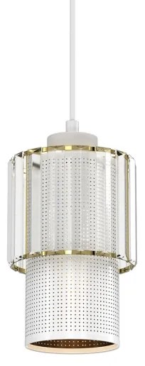 Csillár zsinóron BLANCO 1xE27/60W/230V fehér