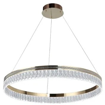 LED fényerőszabályozható kristálycsillár kábelen THALIA LED/55W/230V 3000-6000K + távirányító