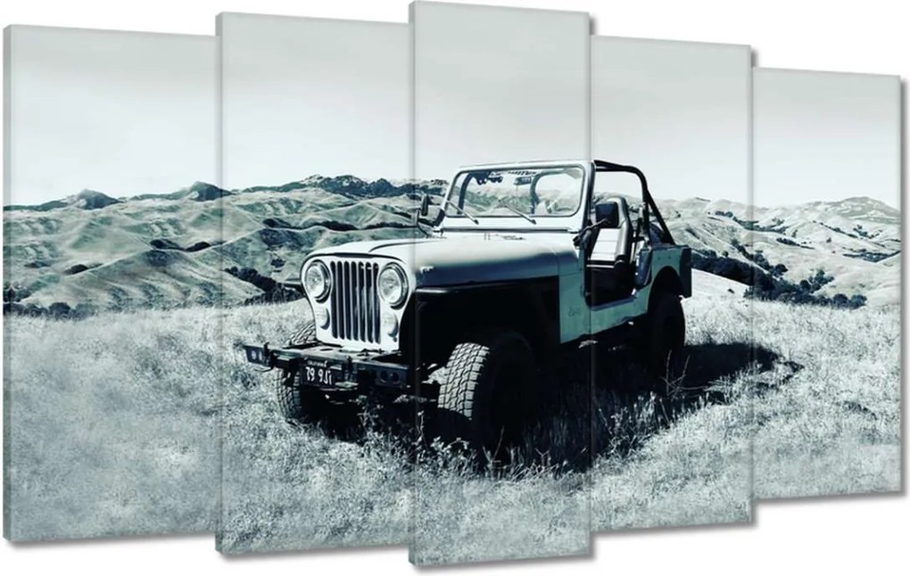 Képek 100x60 Jeep Wrangler Retro fotó
