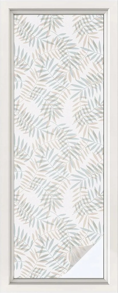 Öntapadós Ablakfólia Adatvédelem Leveles elegancia 50x146