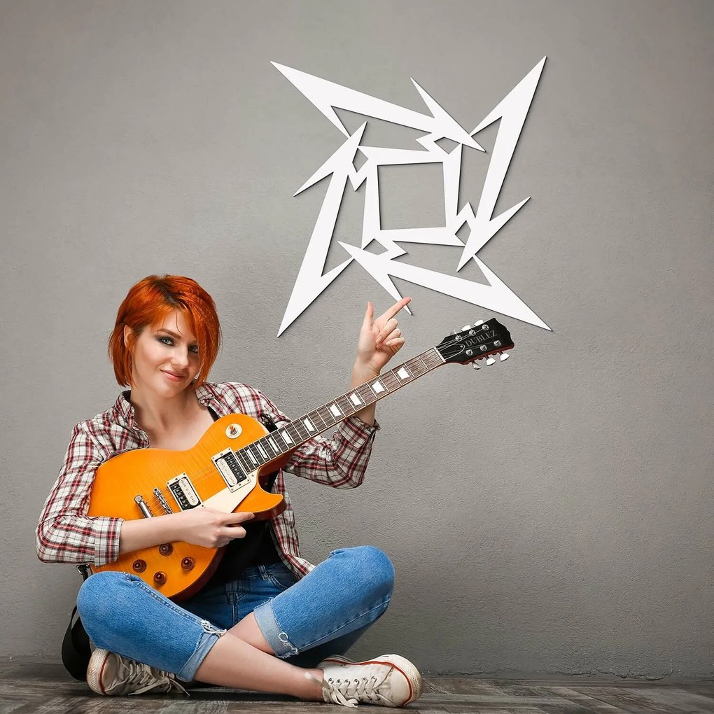 DUBLEZ | Fa szimbólum - Metallica Ninja Star