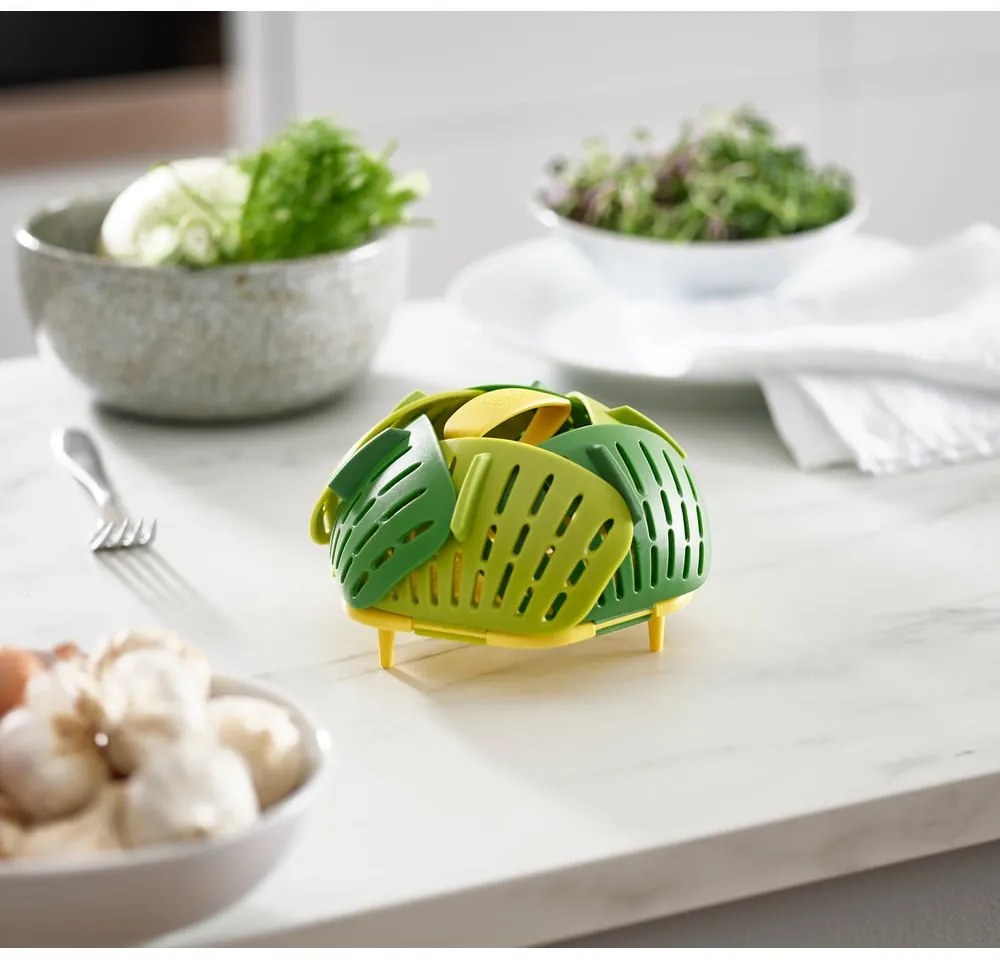 Bloom zöld párolóbetét - Joseph Joseph