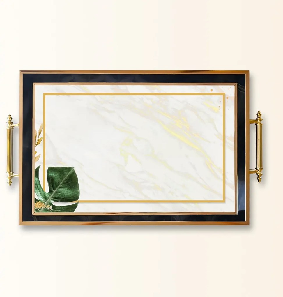 Üveg tálca, 38×24 cm – TPA9916