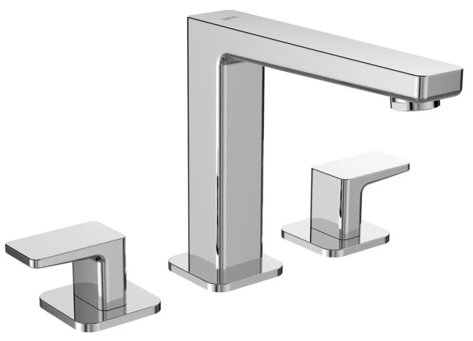 Sapho - TURSI háromlyukú mosdócsaptelep, fényes króm