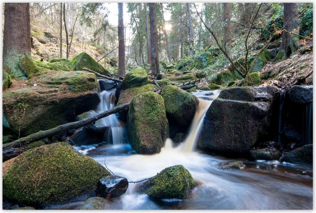 Poszterek 120x80 Hegyi zuhatagok