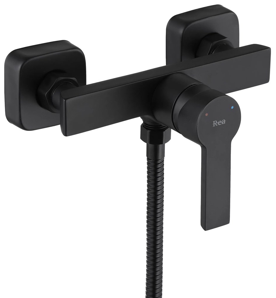 Zuhanycsaptelep ARGUS BLACK MATT