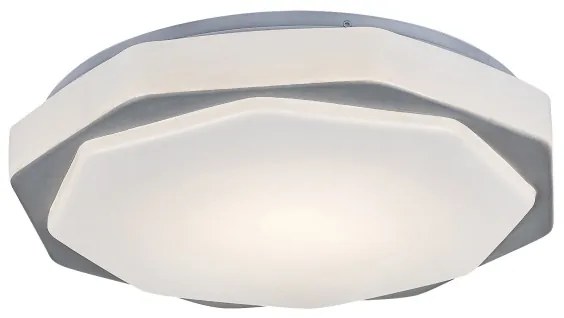 Rabalux 71046 - LED fényerőszabályozható mennyezeti lámpatest DETTORA LED/18W/230V + távirányító