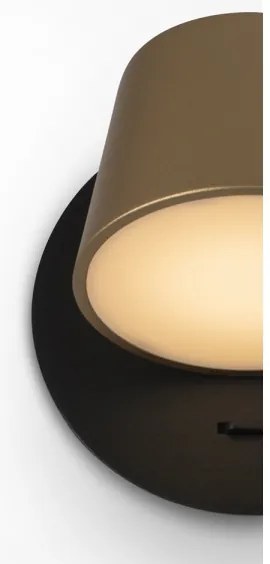 Maytoni MOD421WL-L6BBS3K - LED fali lámpa PIXEL 7W/230V 3000K arany/fekete