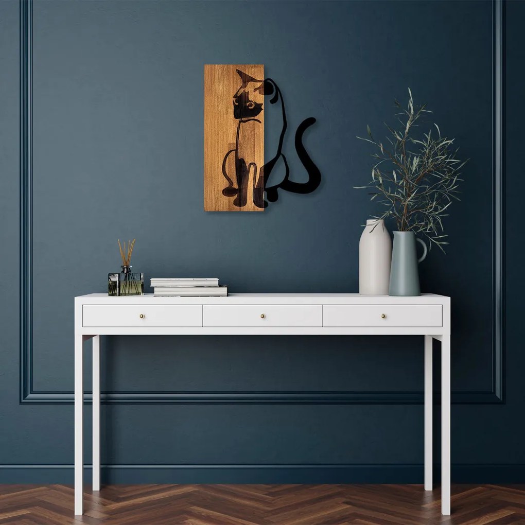 Fém fali dekoráció, 47×58 cm
