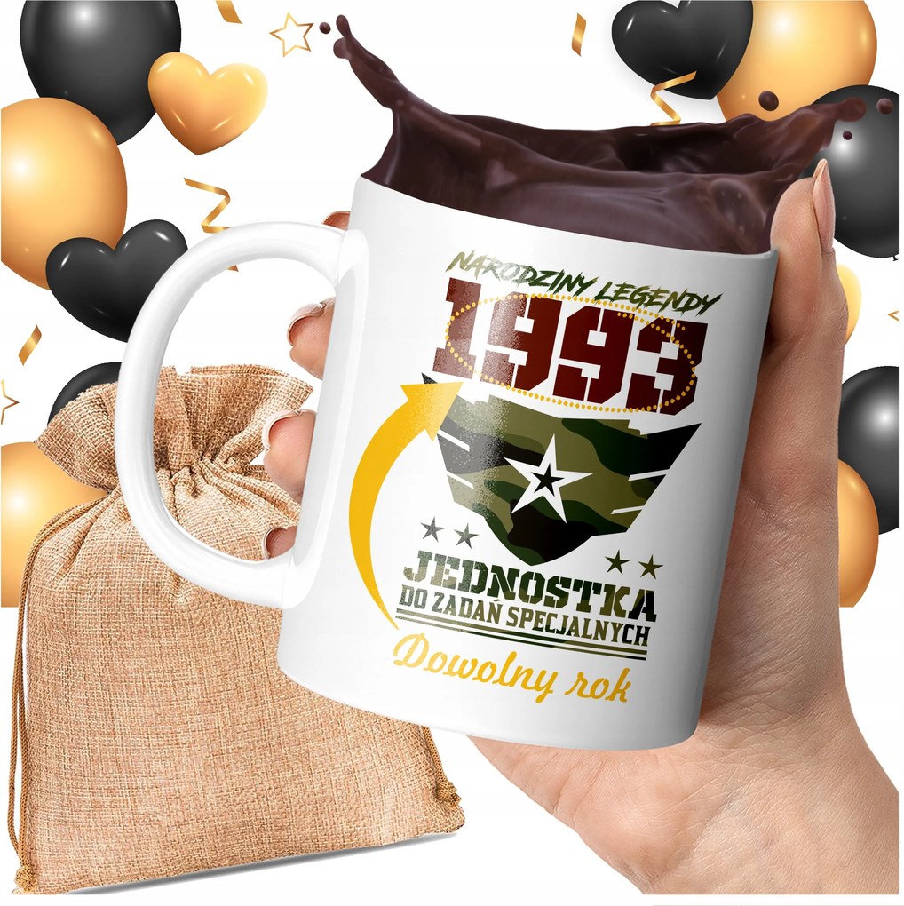 Bögre Születés Legenda Személyre Szabott Ajándék Születésnapra Bármilyen Dátum