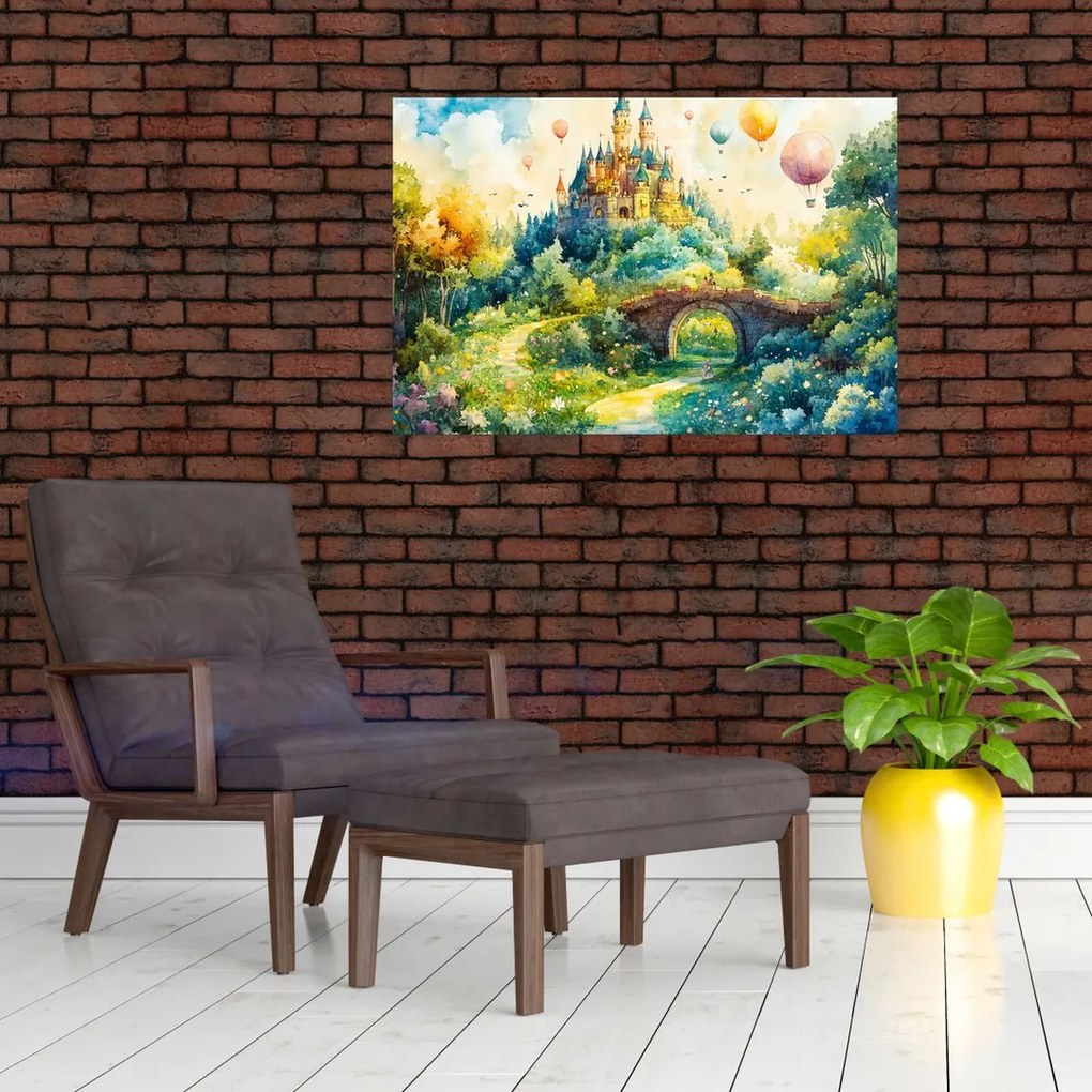 Kép - Mesebeli kastély (90x60 cm)
