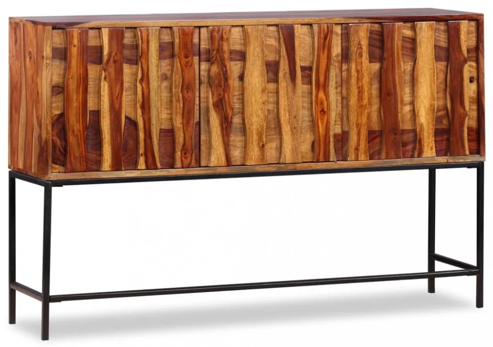 tömör akácfából tálaló 120 x 30 x 80 cm