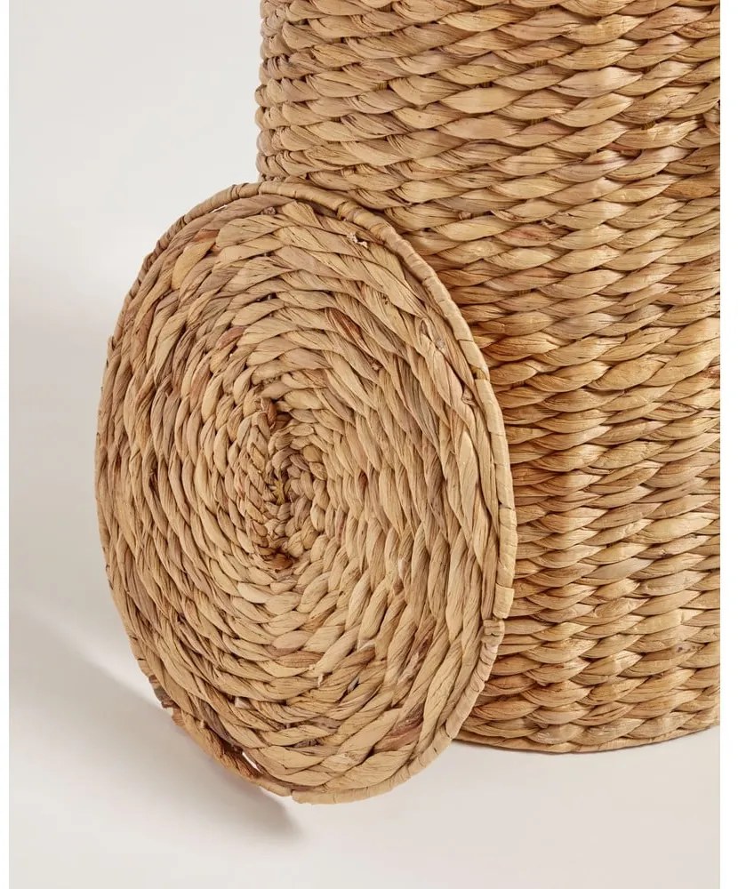 Natúr színű vízijácint szennyeskosár Yessira – Kave Home