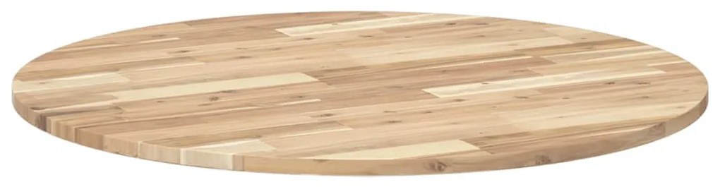 kerek tömör akácfa asztallap Ø90 x 2 cm