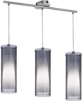 Pinto Nero Függőlámpa, 3xE27, Szürke