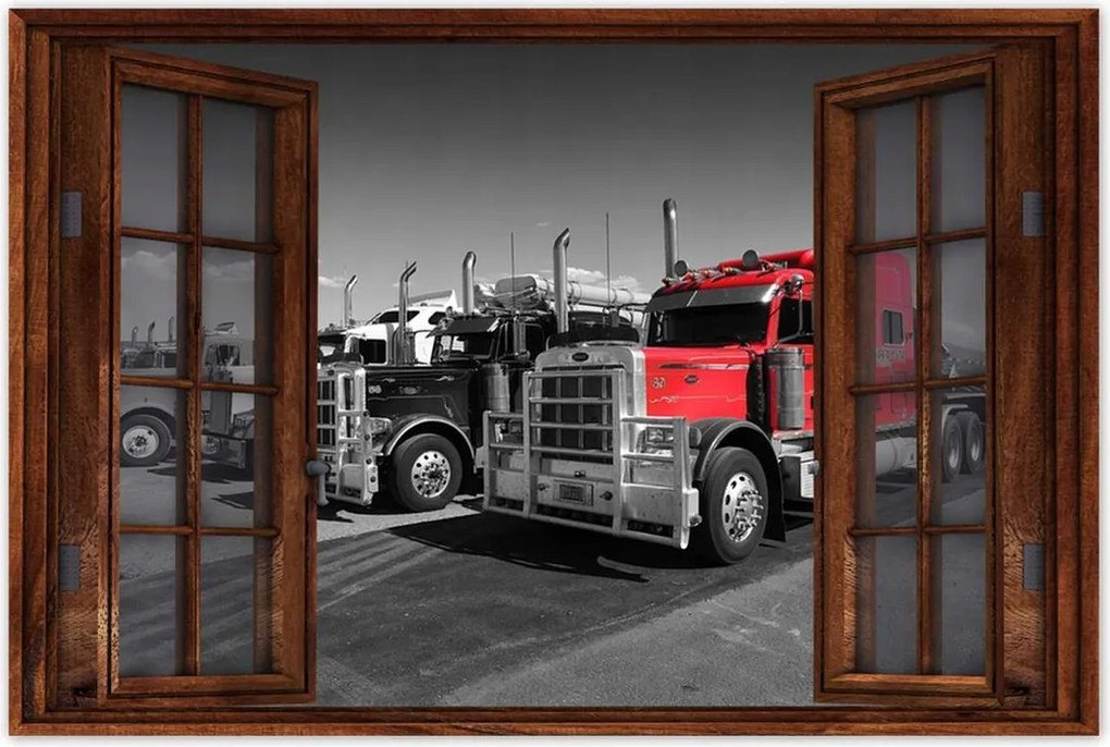 Poszterek 120x80 Amerikai traktor