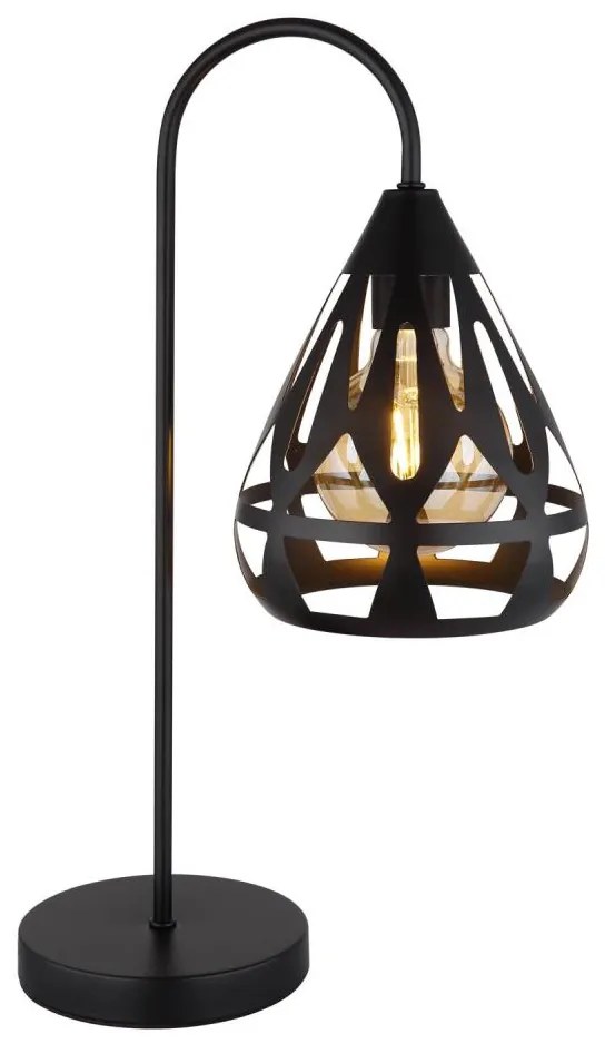 Globo 15889T - Asztali lámpa HASSAN 1xE27/40W/230V