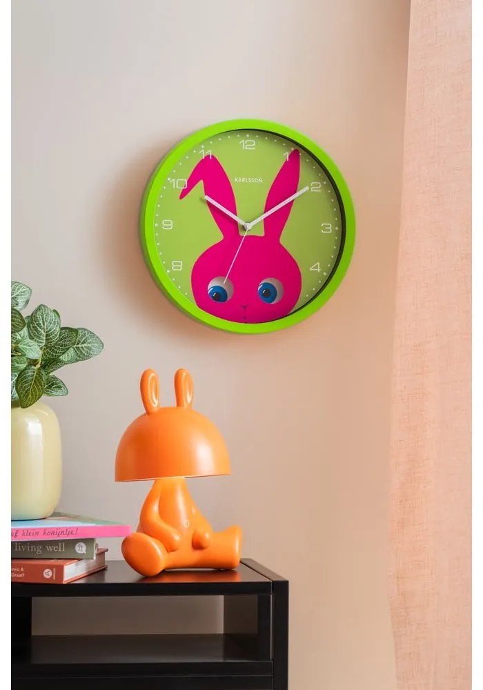 Gyerek óra ø 31 cm Peekaboo Bunny – Karlsson