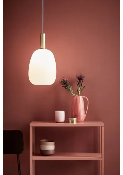 Nordlux - ALTON lógcsillár 1xE27/60W/230V fehér/fekete/antikolt réz