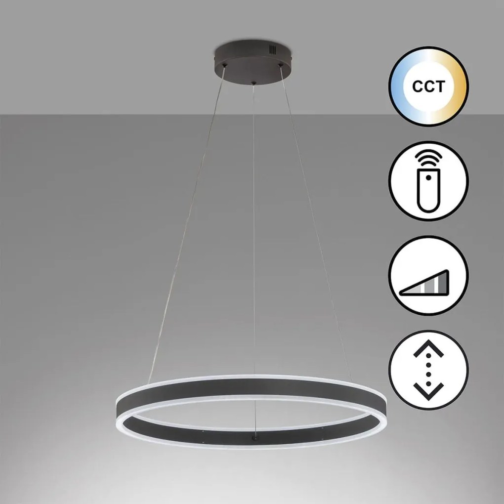 Fischer&Honsel Sirko 61048 Lepel lámpa 1x54W/LED 2700K 8500 lm IP20