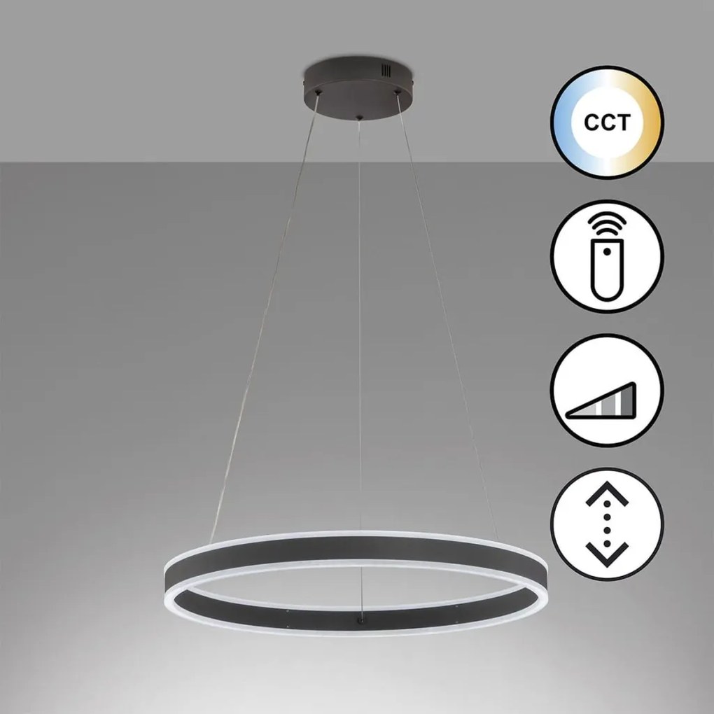 Fischer&Honsel Sirko 61048 Lepel lámpa 1x54W/LED 2700K 8500 lm IP20