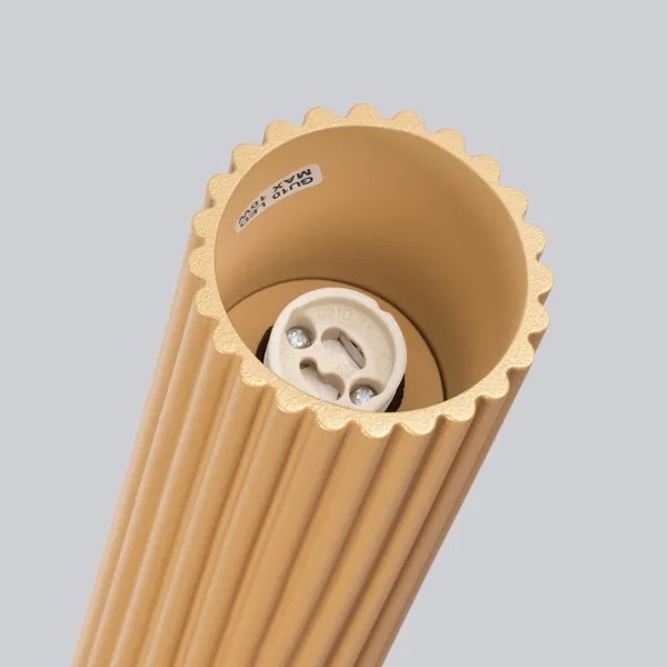 Sollux SL.1549 - Spotlámpa KARBON 1xGU10/10W/230V 10 cm arany