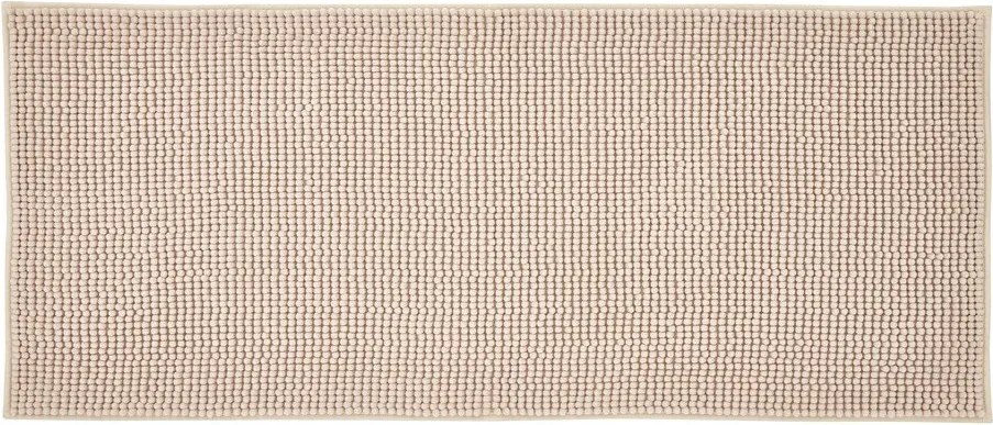 Bézs fürdőszobai kilépő 50x120 cm Bobble – Catherine Lansfield
