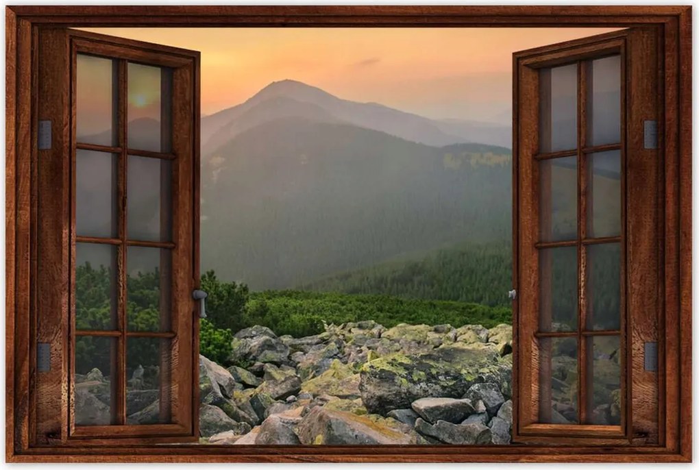 Poszterek 60x40 Hegyi táj Tájkép