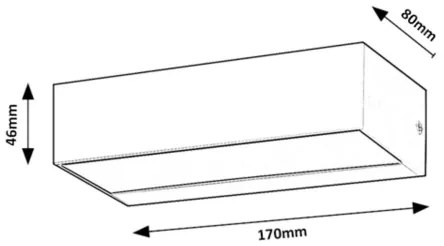 Rabalux 7935 - LED Kültéri fali lámpa HALDEN LED/10W/230V IP65