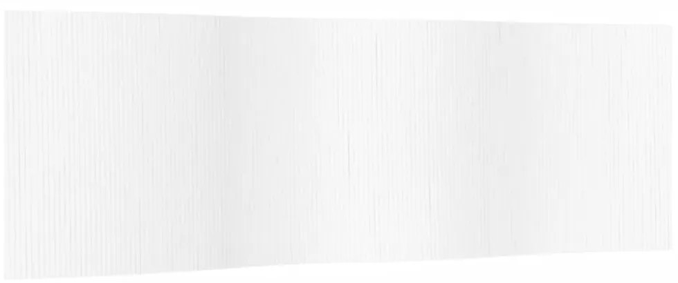fehér bambusz térelválasztó 165 x 600 cm