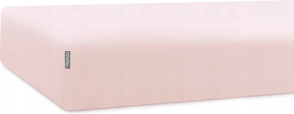Pamut lepedő rózsaszín 140x200 cm magas matrachoz Mumla
