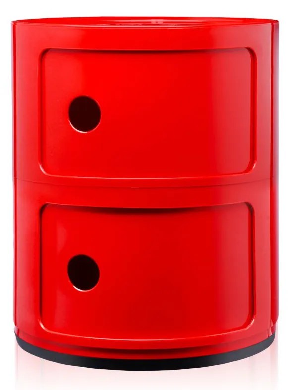 Kartell Componibili 4966 tárolóasztal, 2 tároló rész, több színben Szín: vínová