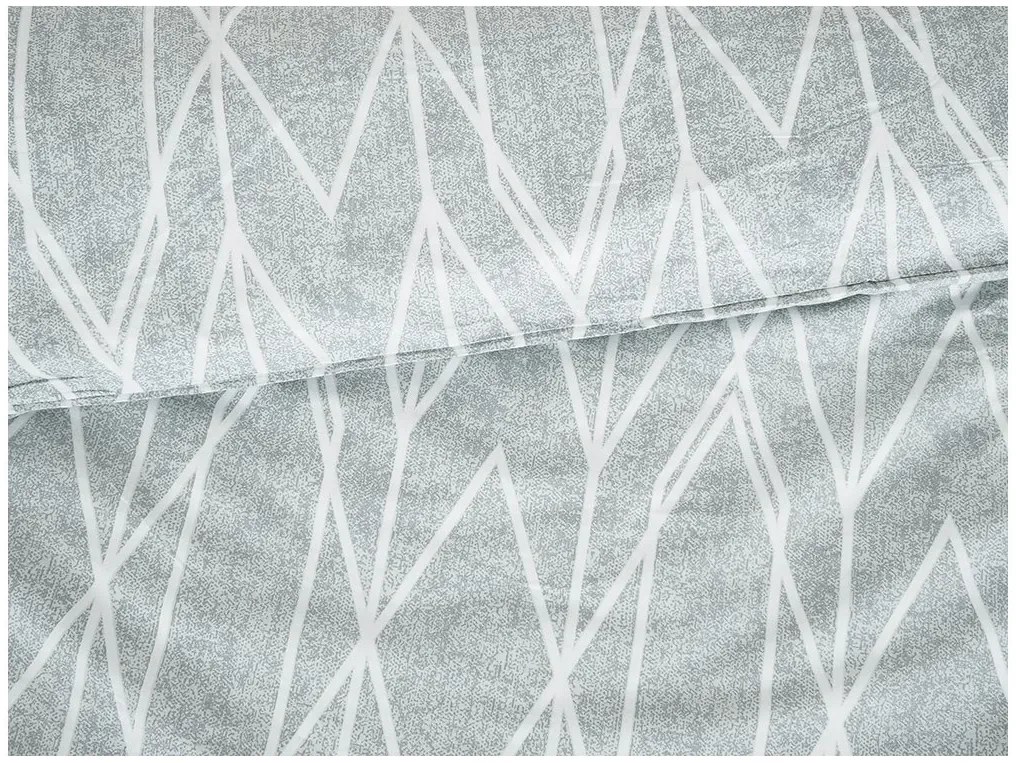 Renforcé pamut szatén krepp ágyneműhuzat SZÜRKE CSÍKOK sötétszürke Ágyneműhuzat mérete: 70 x 90 cm | 140 x 200 cm