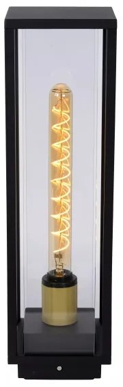 Lucide 27805/50/30 - Kültéri lámpa LAURENS 1xE27/15W/230V IP54 50 cm fekete