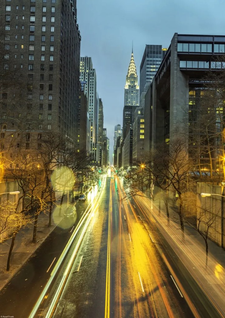 Poszter 29,7x42cm Chrysler Building New York 4, Assaf Frank
