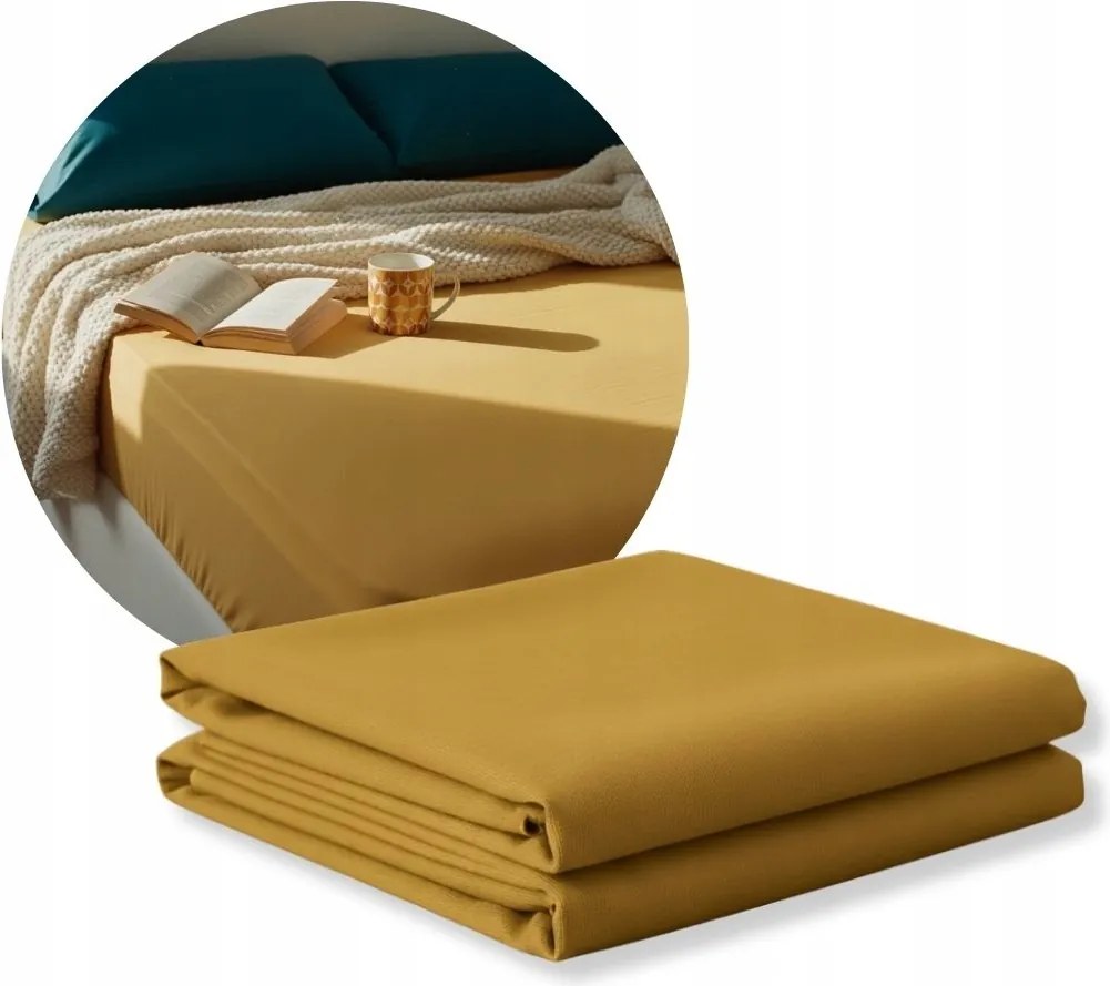 Gumis lepedő 200x90 Honey Jersey 90x200 Lengyel Matrac