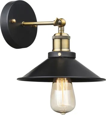Globo 15053W Falikar fekete BxH:220x200, AL:260, exkl. 1xE27 60W 230V