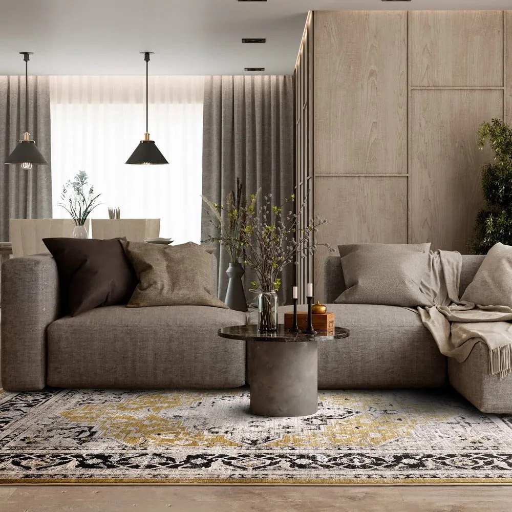 Okkersárga szőnyeg 240x330 cm Sovereign – Asiatic Carpets